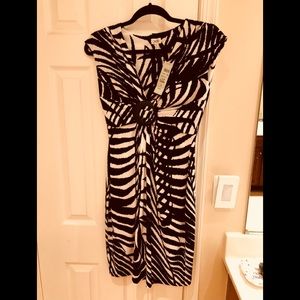 Cache zebra print dress